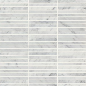 White Carrara Mosaic 3 - marble tile